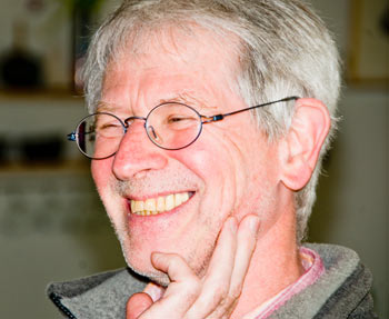 Thomas Christaller während des Interviews – 2011.